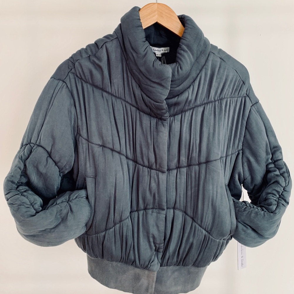 NWT Young Fabulous & Broke Bomber Jacket